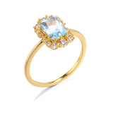 Zircon Ladies Ring