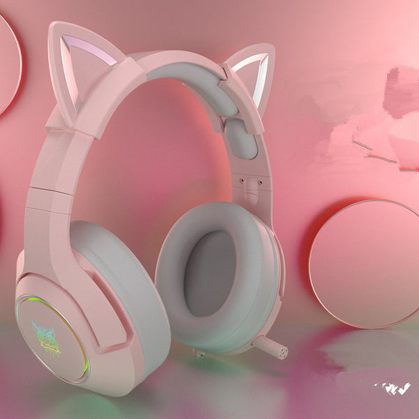 Pink Gaming Earphone