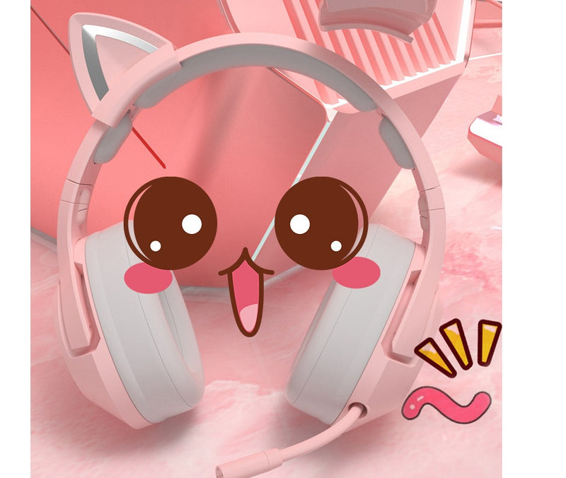 Pink Gaming Earphone